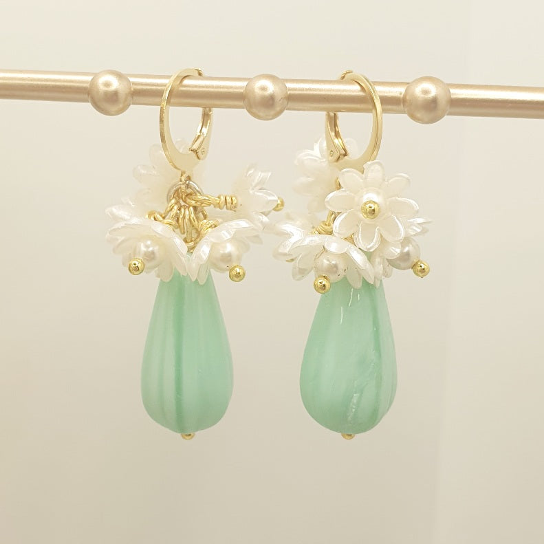Boucles d'oreilles JADE