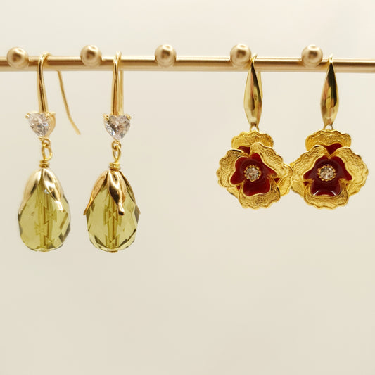 Boucles d'oreilles Cœur