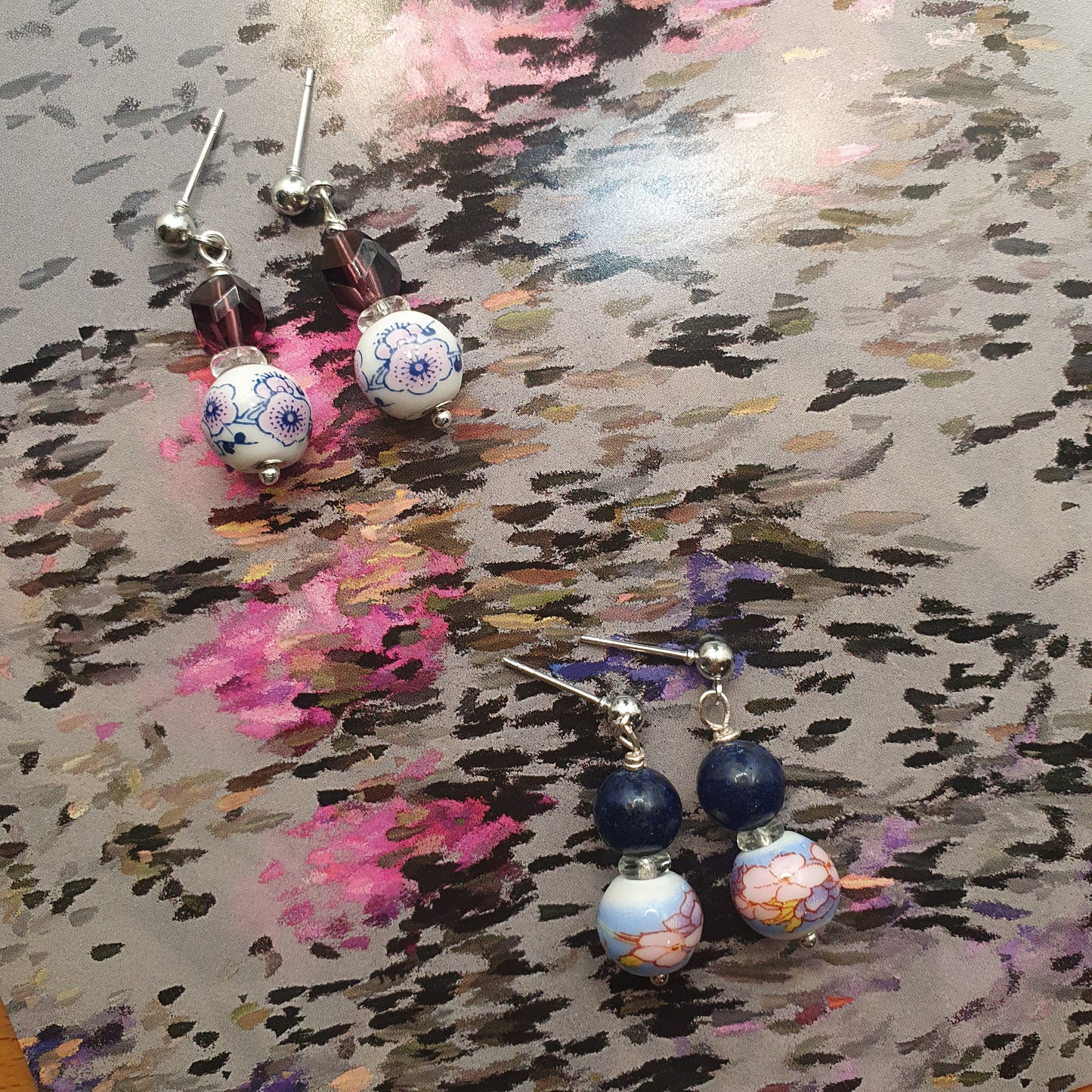 Boucles d'oreilles - Collection Fleurs