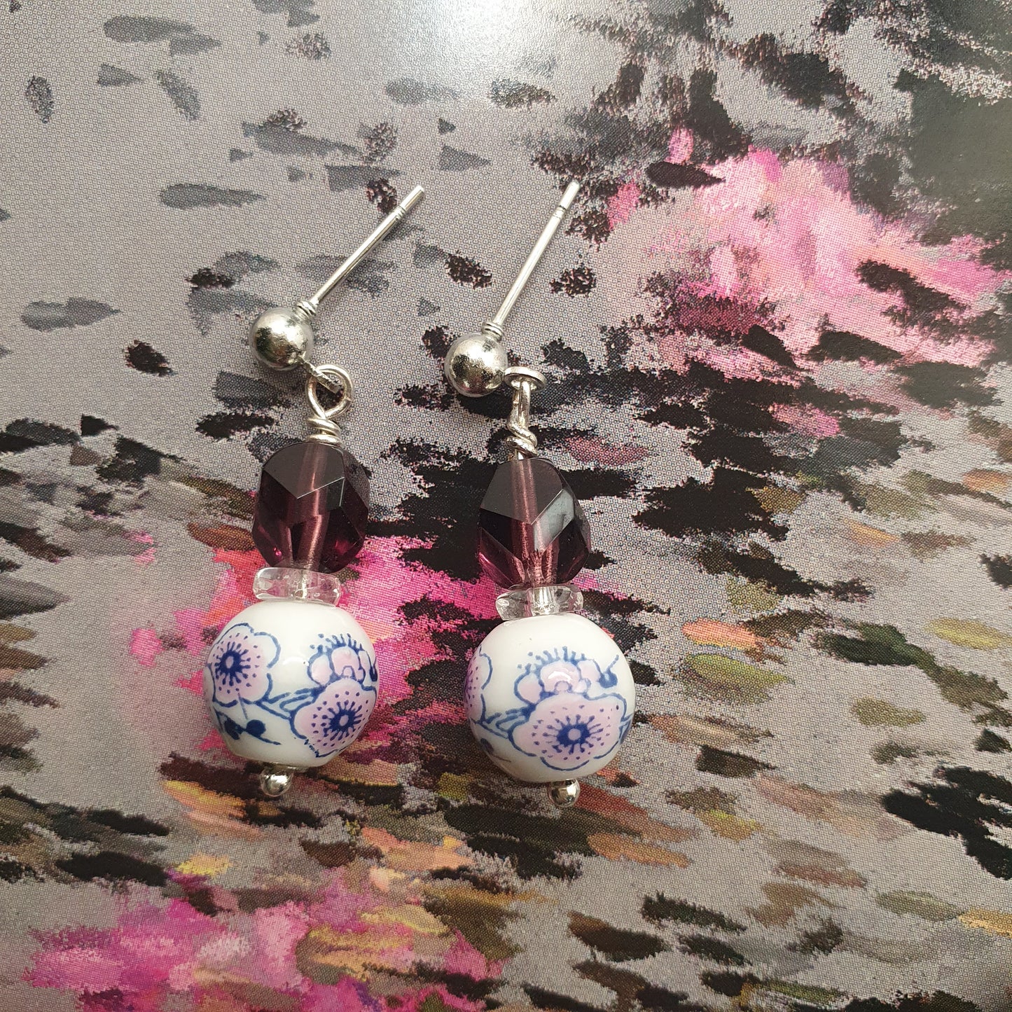 Boucles d'oreilles - Collection Fleurs