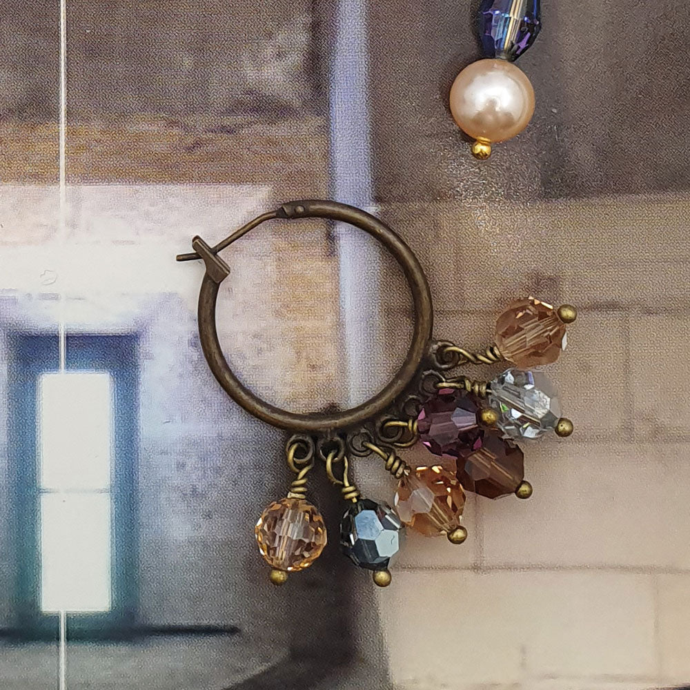 Boucles d'oreilles BRONZE - Collection DELPHINE