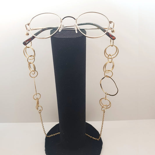 Bijou de lunettes Saint Tropez - Atelier 9viescom9 - Chaine de lunettes upcyclée et écoresponsable