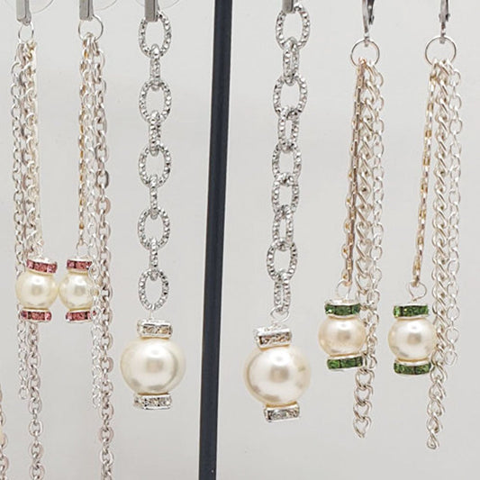 Boucles d'oreilles Angelina - Collection CHARLOTTE - Atelier 9viescom9