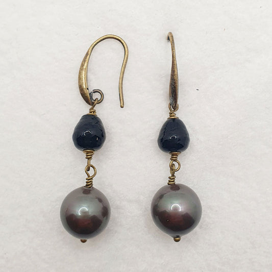 Boucles d'oreilles Félicité - Collection CHARLOTTE