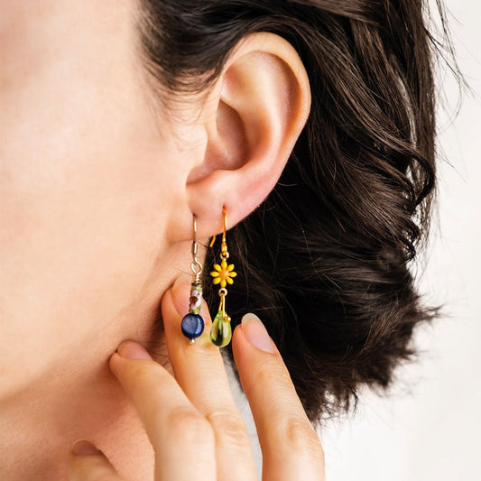 Boucles d'oreilles Pâquerettes