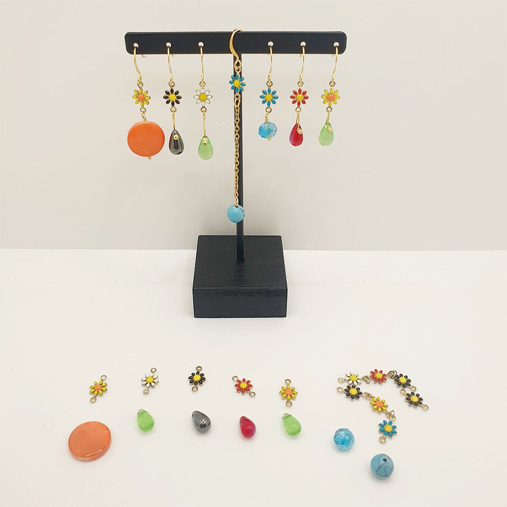 Boucles d'oreilles Pâquerettes