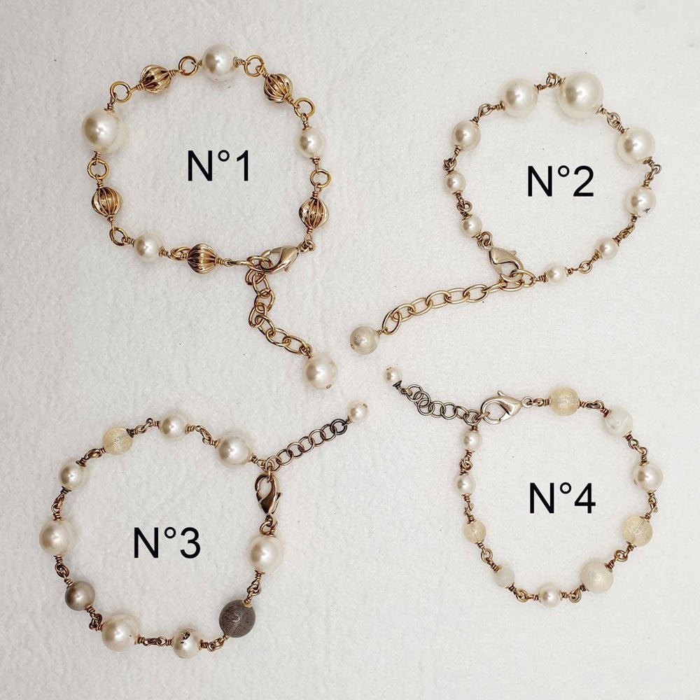 Bracelets Gabi - collection CHARLOTTE - Atelier 9viescom9