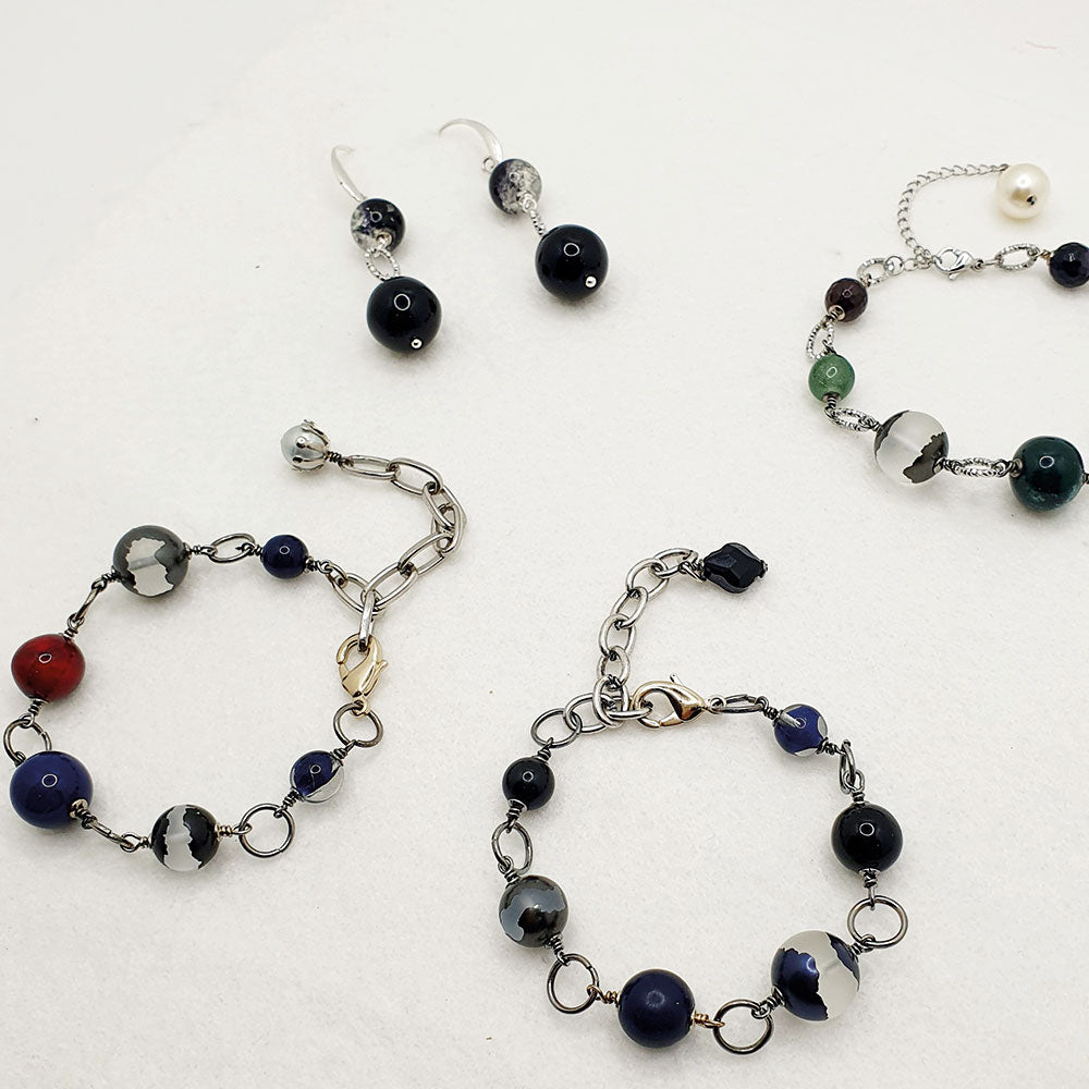 Bracelets Lausanne - collection CHARLOTTE - Atelier 9viescom9