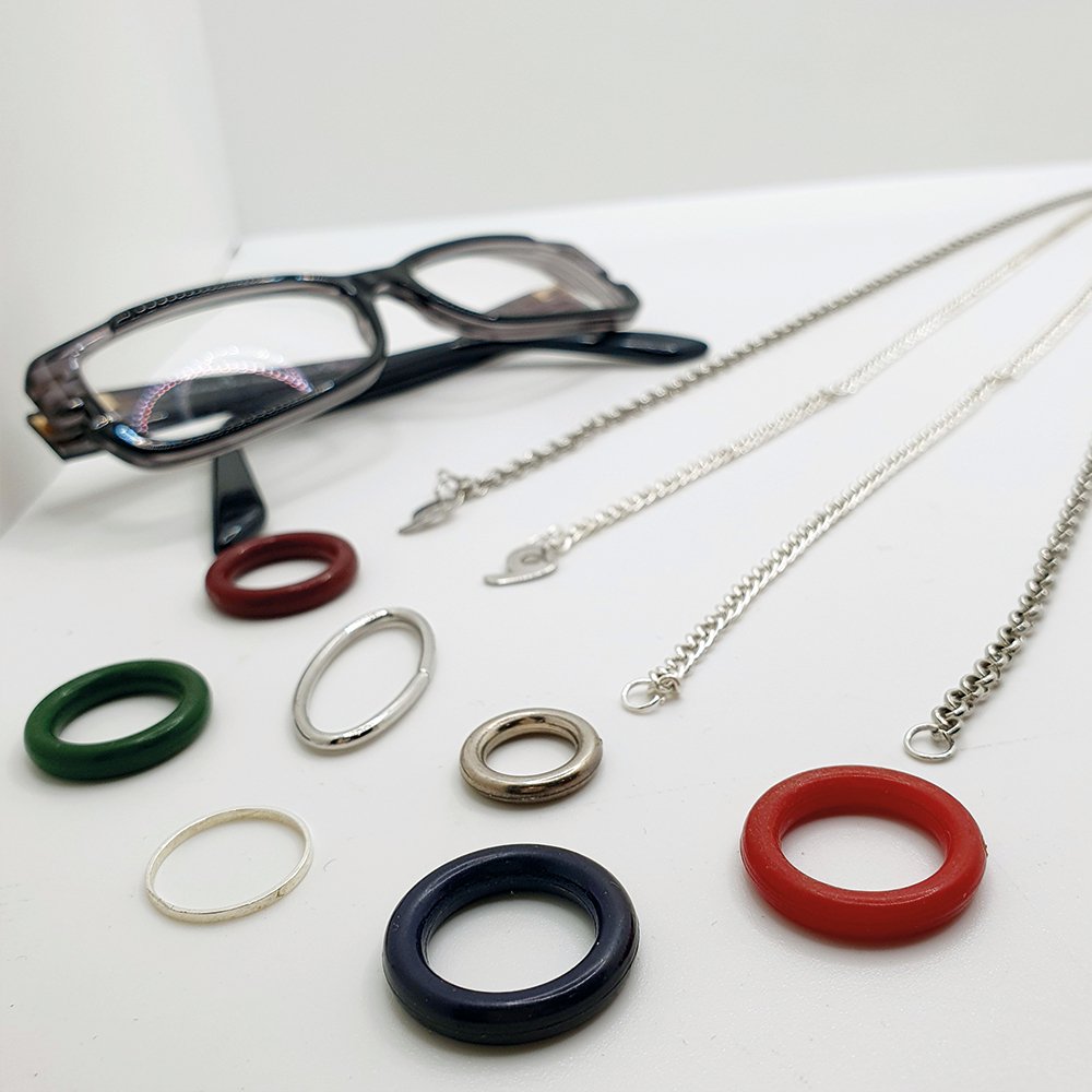 Chaines de lunettes personnalisables - Atelier 9viescom9