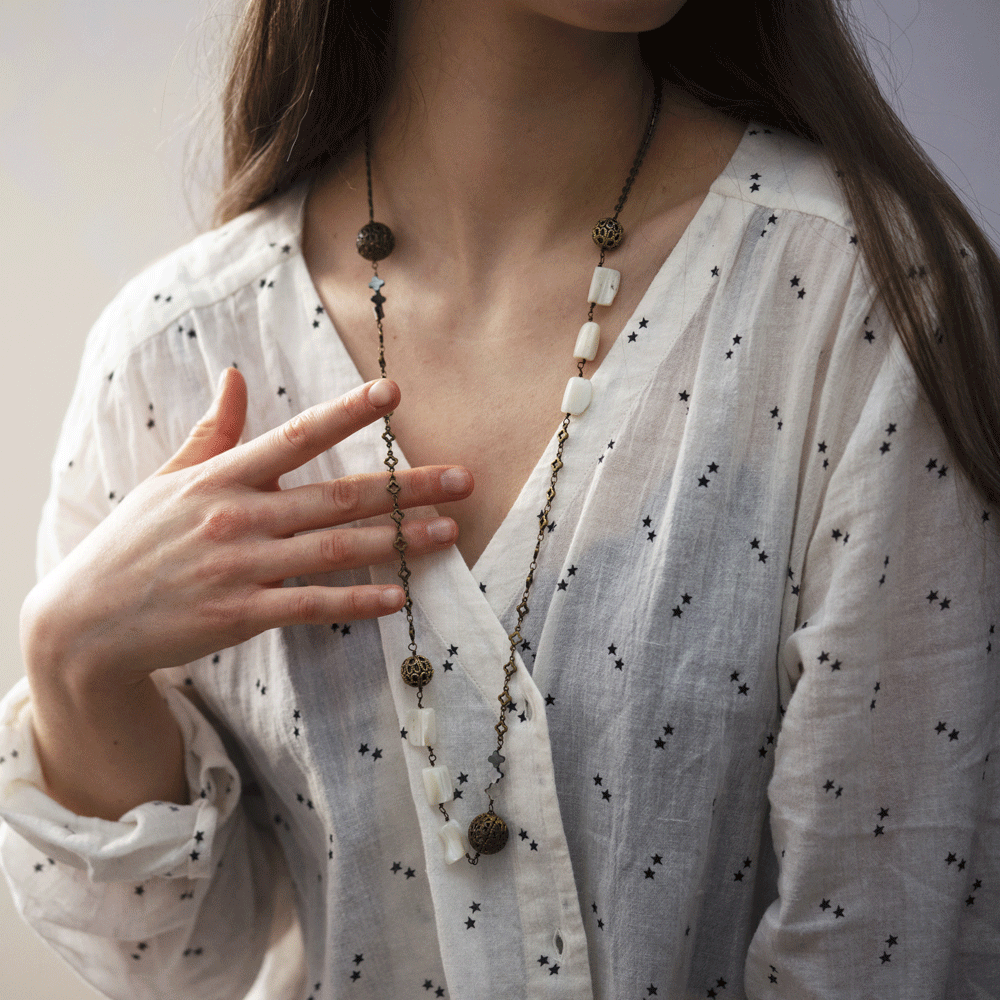 Collier Sautoir Harmandir - Atelier 9viescom9