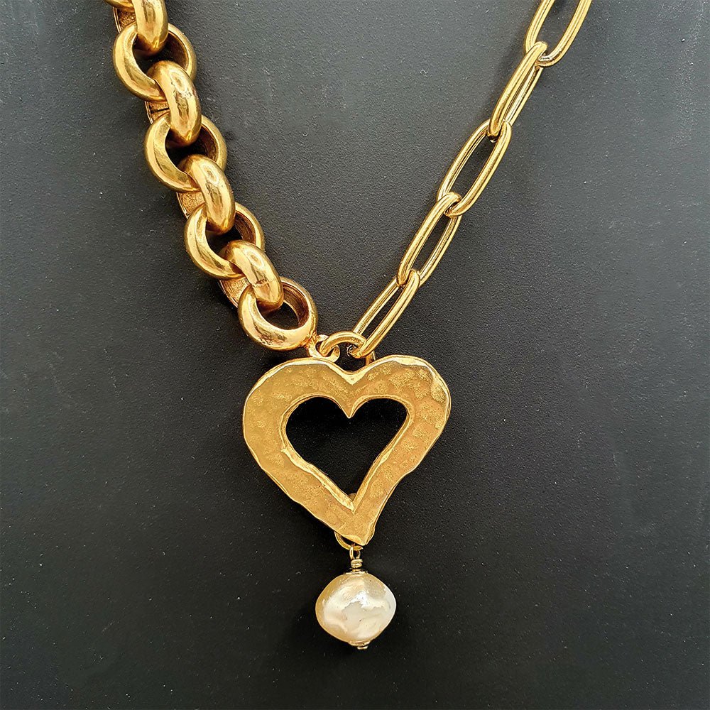 Colliers COEUR- Collection CHARLOTTE - Atelier 9viescom9