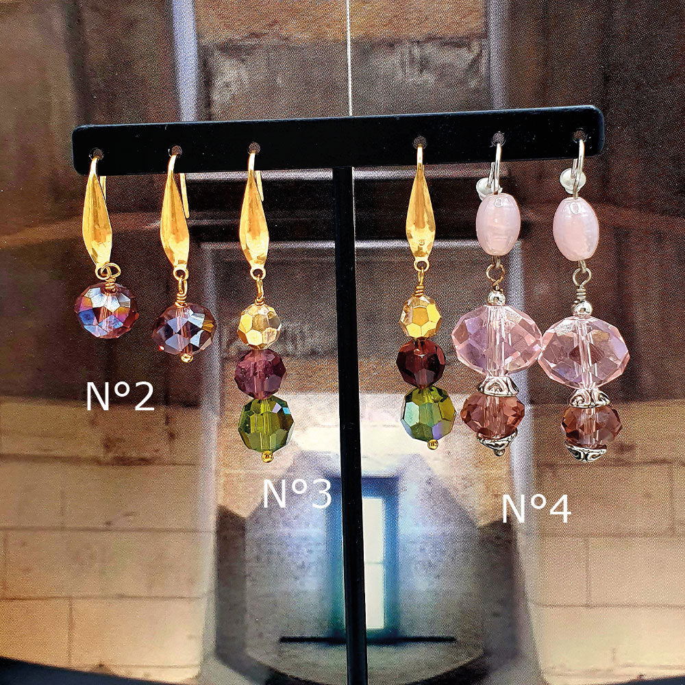 Boucles d'oreilles COLORS - Collection DELPHINE