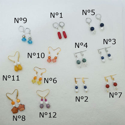 Boucles d'oreilles GOLF - Collection DELPHINE