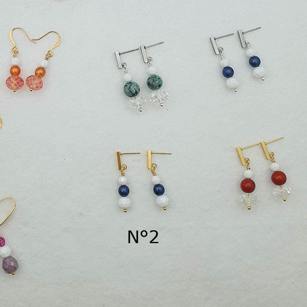 Boucles d'oreilles GOLF - Collection DELPHINE