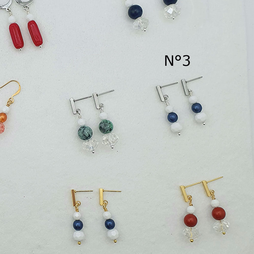 Boucles d'oreilles GOLF - Collection DELPHINE