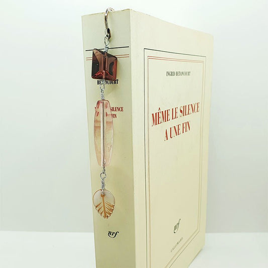 Bijou de livre Feuille - Atelier 9viescom9